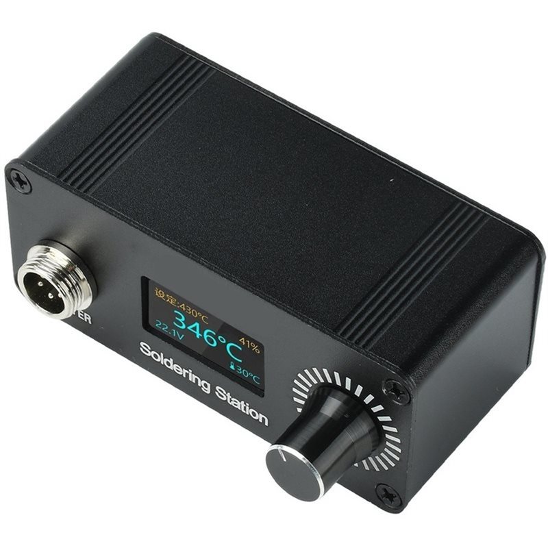 【A56X】T12 Portable Mini Digita - Soldering Station T12 Oled ulasan dan harga