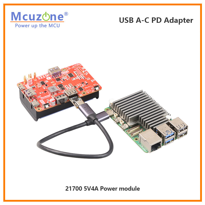Raspberry Pi5 USB A-C PD Adapt - Banana Pi Bpi-M5 ulasan dan harga