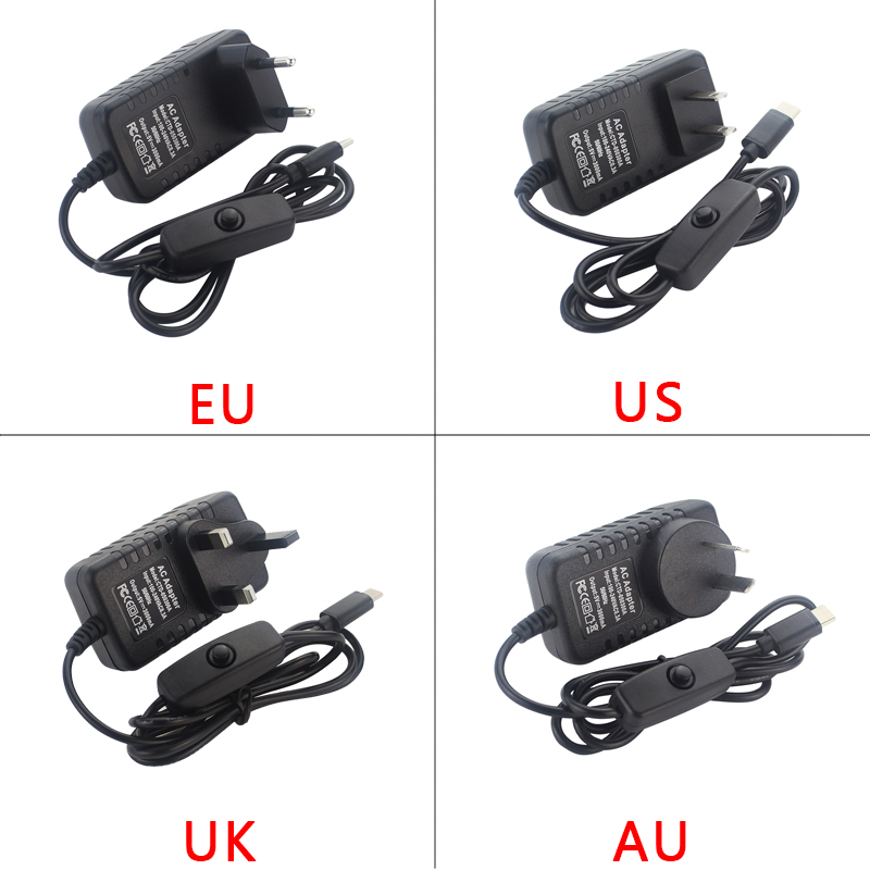 5V 3A Raspberry Pi 4 Power Sup - Banana Pi Bpi-M5 ulasan dan harga
