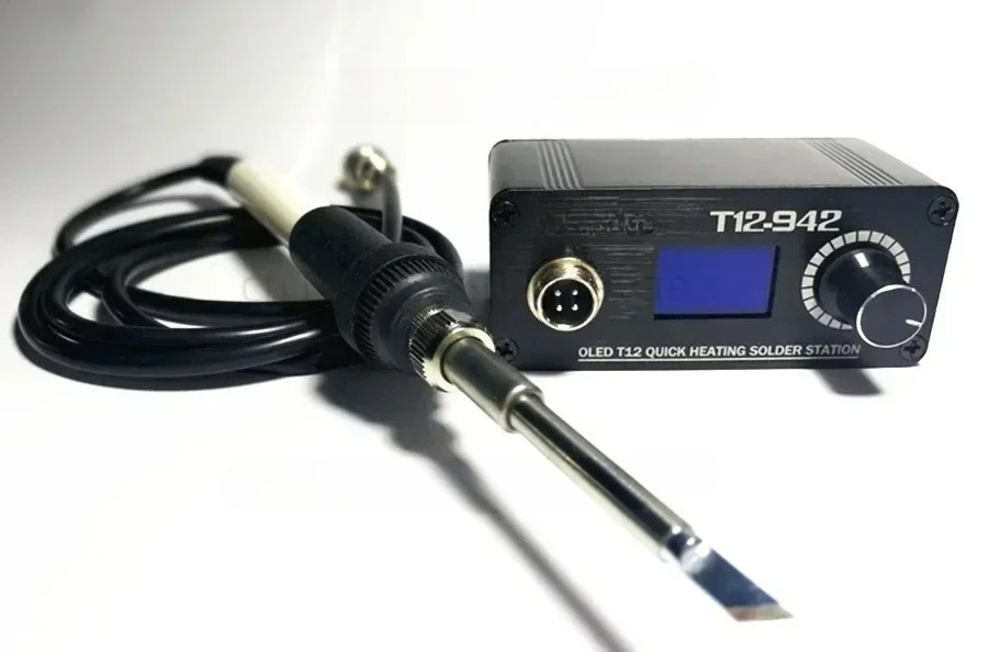 MINI T12 STC OLED Digital Sold - Soldering Station T12 Oled ulasan dan harga