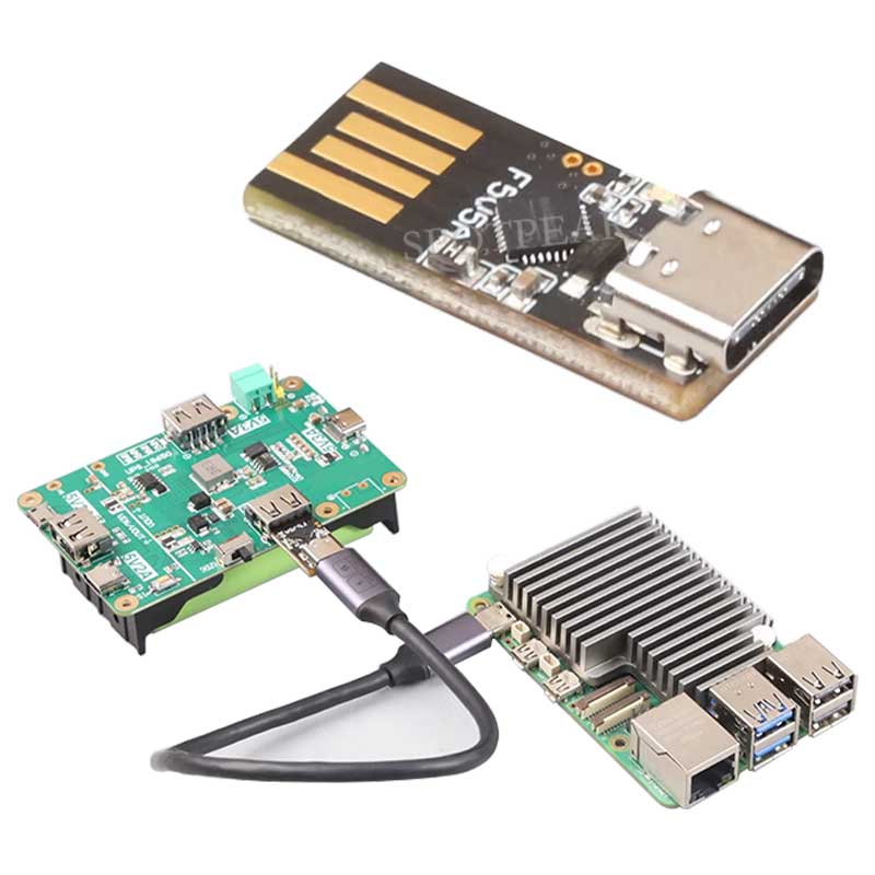 Raspberry Pi 5 USB A C Mini PD - Banana Pi Bpi-M5 ulasan dan harga