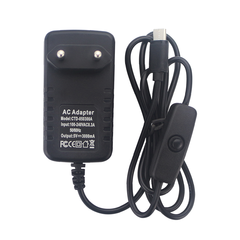 5V 3A Power Supply with ON/OFF - Banana Pi Bpi-M5 ulasan dan harga