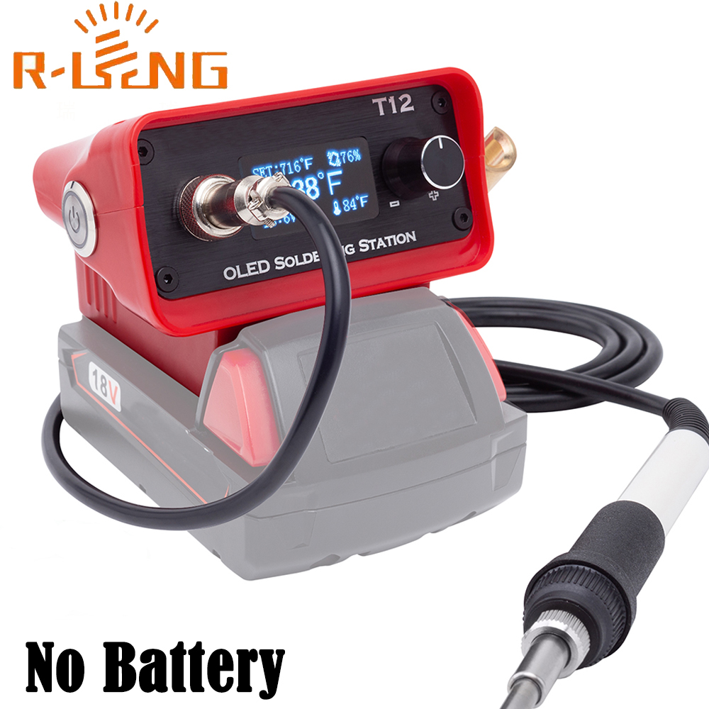 OLED T12 Soldering Iron Statio - Soldering Station T12 Oled ulasan dan harga