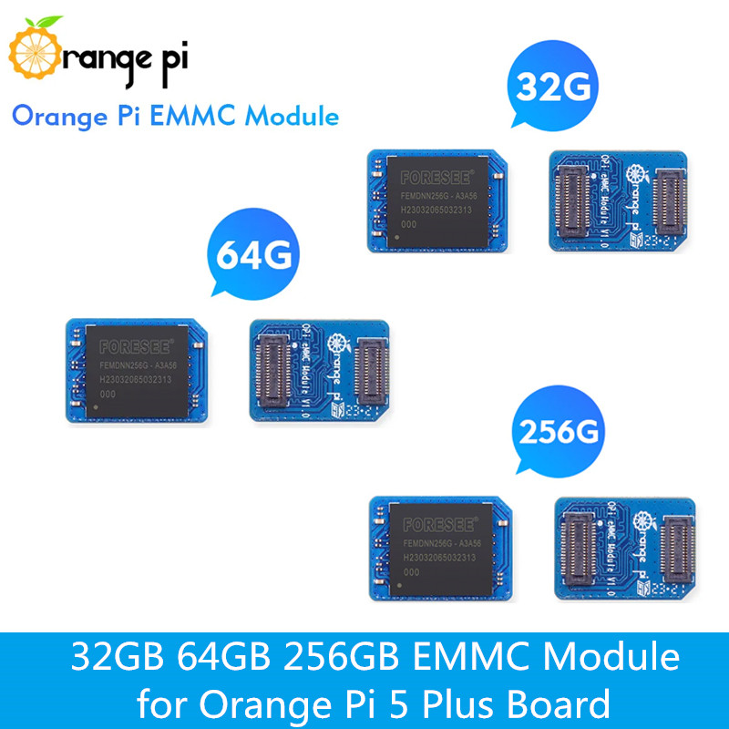 Orange Pi 32GB 64GB 256GB EMMC - Orange Pi 5 Plus 16Gb ulasan dan harga