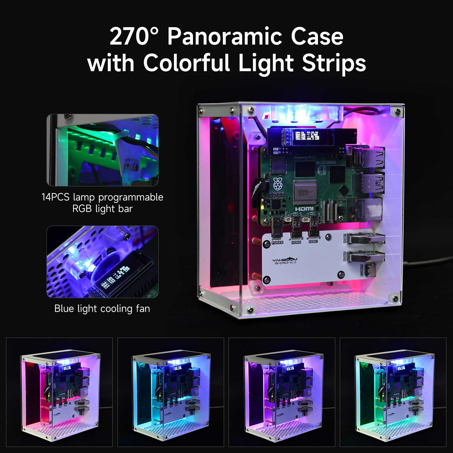 Raspberry Pi 5 Case Protective - Raspberry Pi 5 8Gb Kit ulasan dan harga