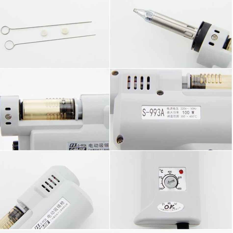 Desoldering Gun Electric Absor - Desoldering Gun Vacuum Electric ulasan dan harga